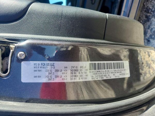 2019 CHRYSLER PACIFICA Touring L Plus — VINS