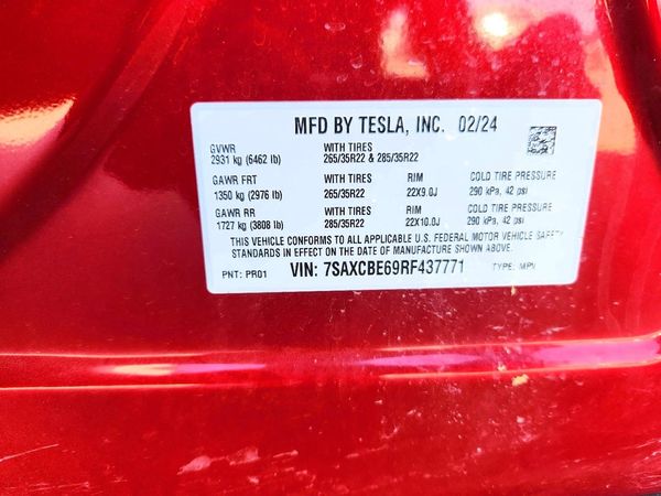 2024 TESLA MODEL X