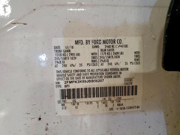 2018 FORD EDGE