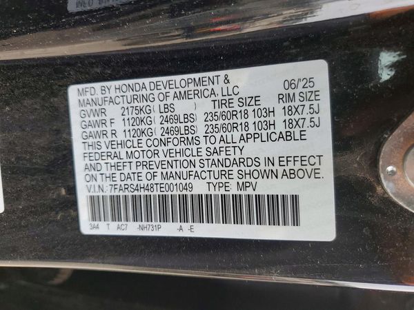 2026 HONDA CR-V EX