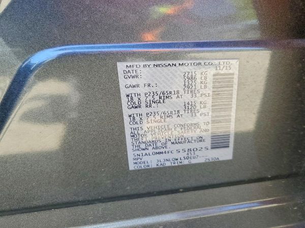 2015 INFINITI QX60