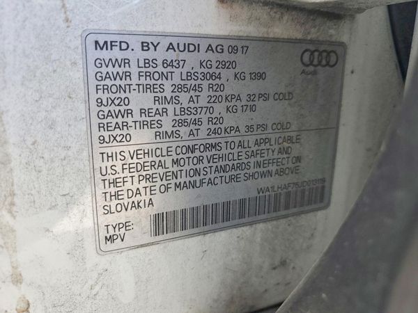 2018 AUDI Q7