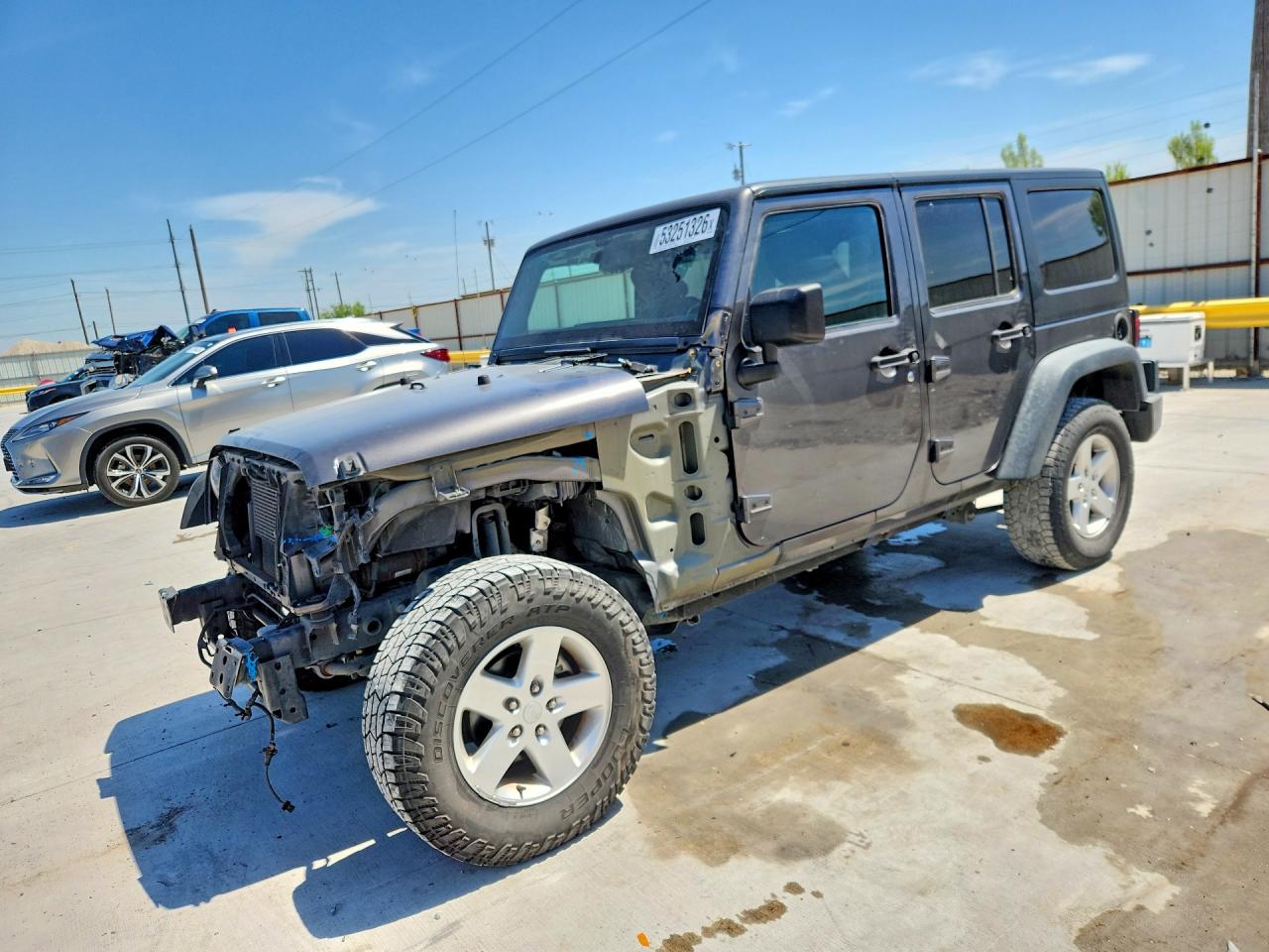 2016 JEEP WRANGLER UNLIMITED SPORT 4X4