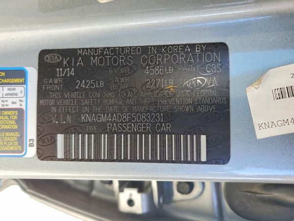 2015 KIA OPTIMA