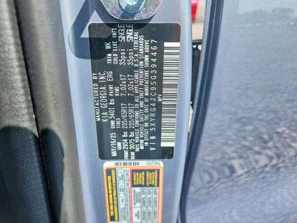 2025 KIA SORENTO LX