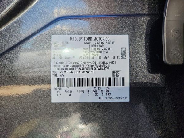 2019 FORD EDGE
