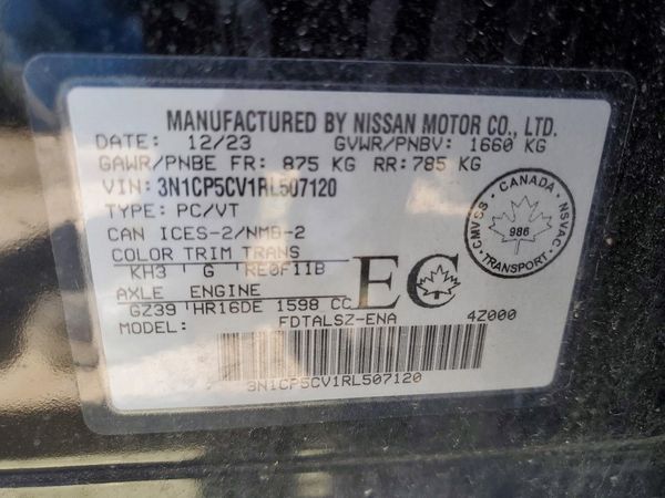 2024 NISSAN KICKS SV