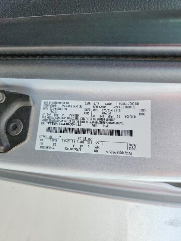 2018 FORD F150