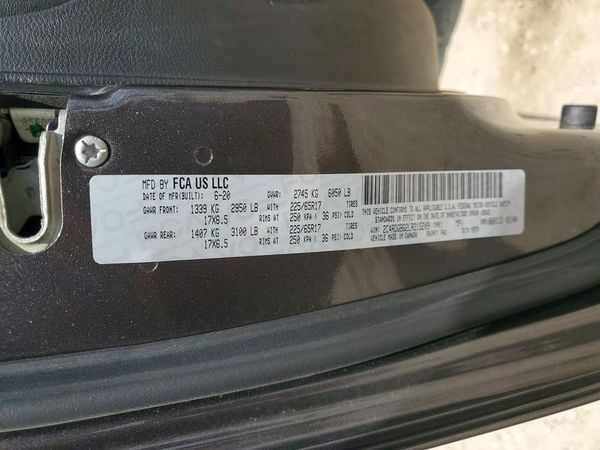 2020 DODGE GRAND CARAVAN
