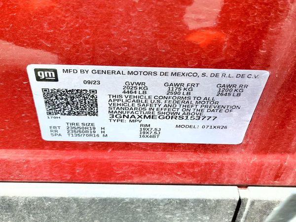 2024 CHEVROLET EQUINOX RS
