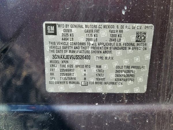 2018 CHEVROLET EQUINOX LT (1LT)