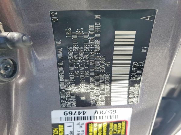 2013 TOYOTA SIENNA