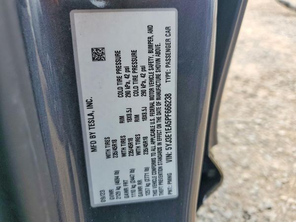 2023 TESLA MDL 3