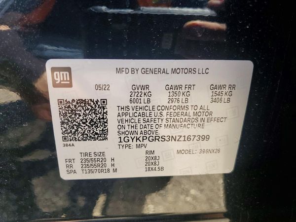 2022 CADILLAC XT6 Sport