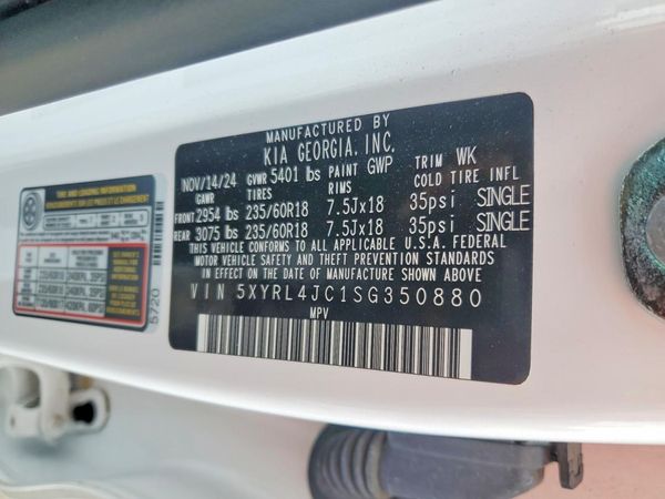 2025 KIA SORENTO S