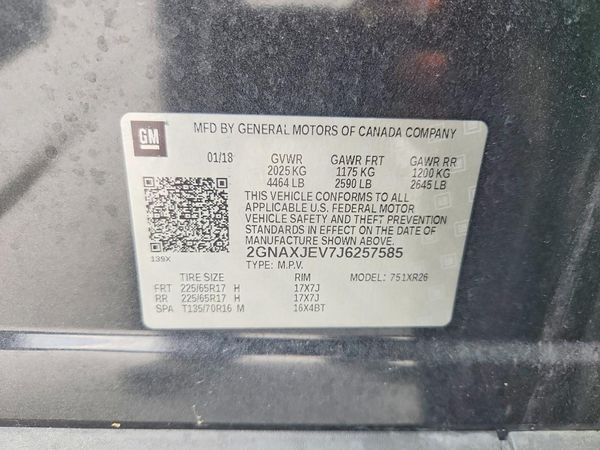 2018 CHEVROLET EQUINOX LT (1LT)