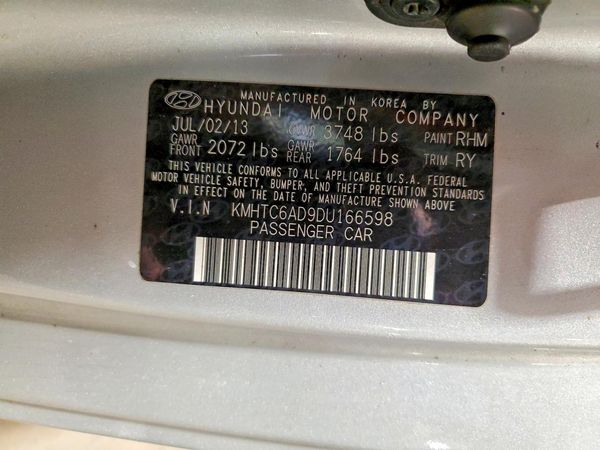 2013 HYUNDAI VELOSTER