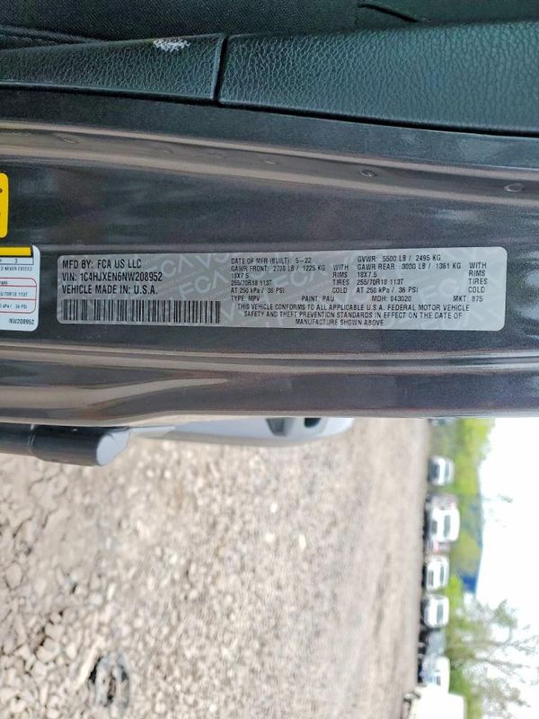 2022 JEEP WRANGLER UNLIMITED SAHARA