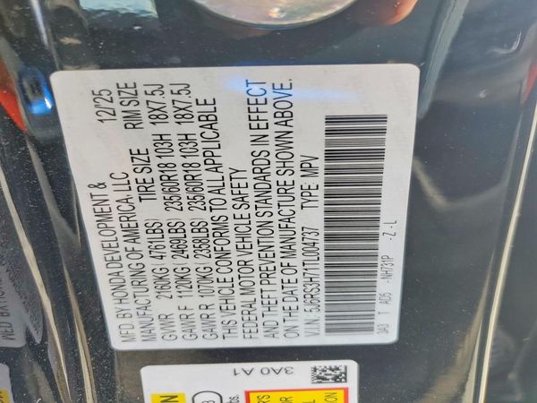 2026 HONDA CR-V EX-L