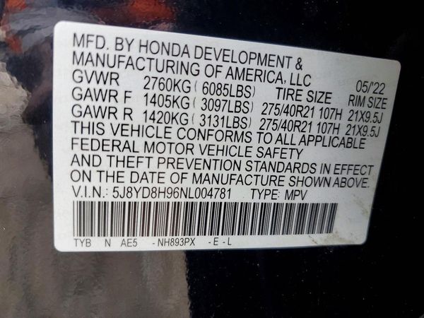 2022 ACURA MDX Type S
