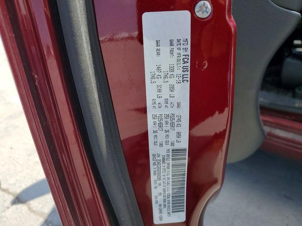 2019 DODGE GRAND CARAVAN