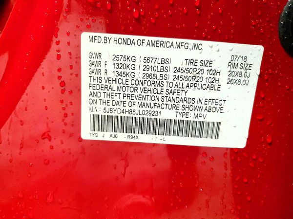 2018 ACURA MDX SH-AWD (Advance)