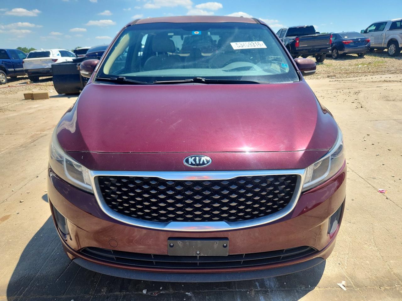 2016 KIA SEDONA LX - Middle-low