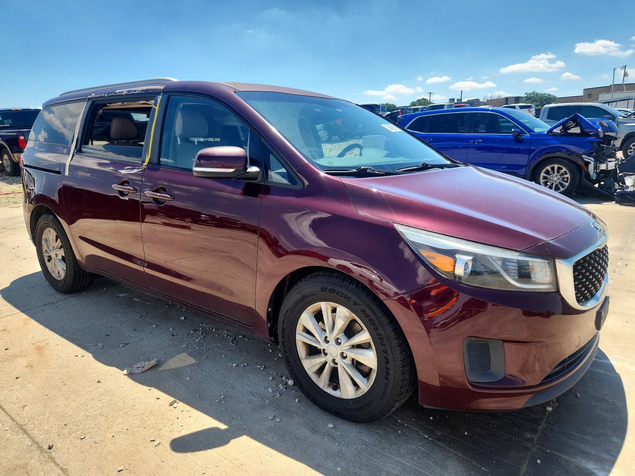 2016 KIA SEDONA LX - Middle-low
