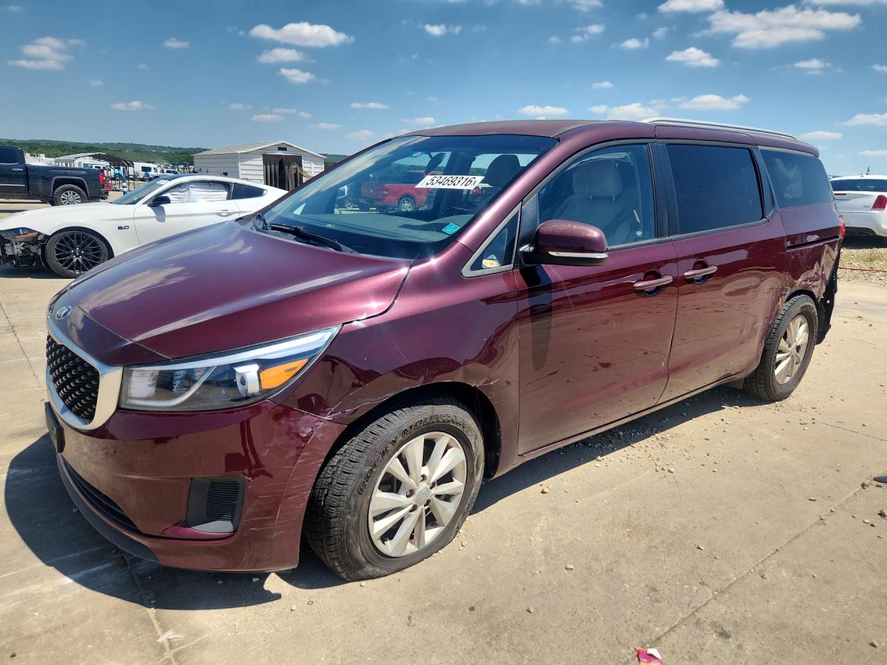 2016 KIA SEDONA LX - Middle-low