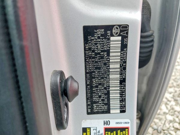 2015 TOYOTA COROLLA L/LE