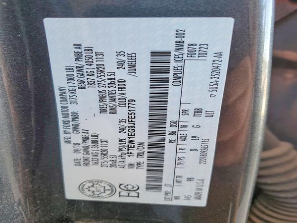 2018 FORD F150