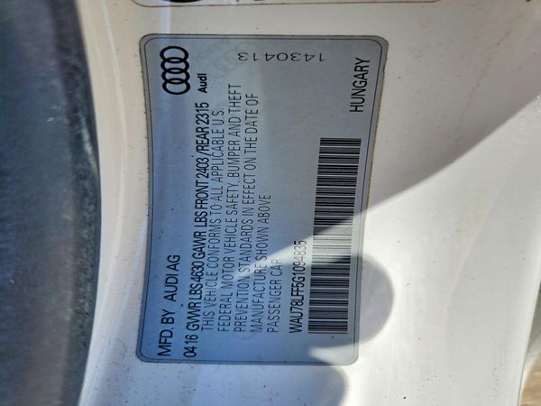 2016 AUDI A3