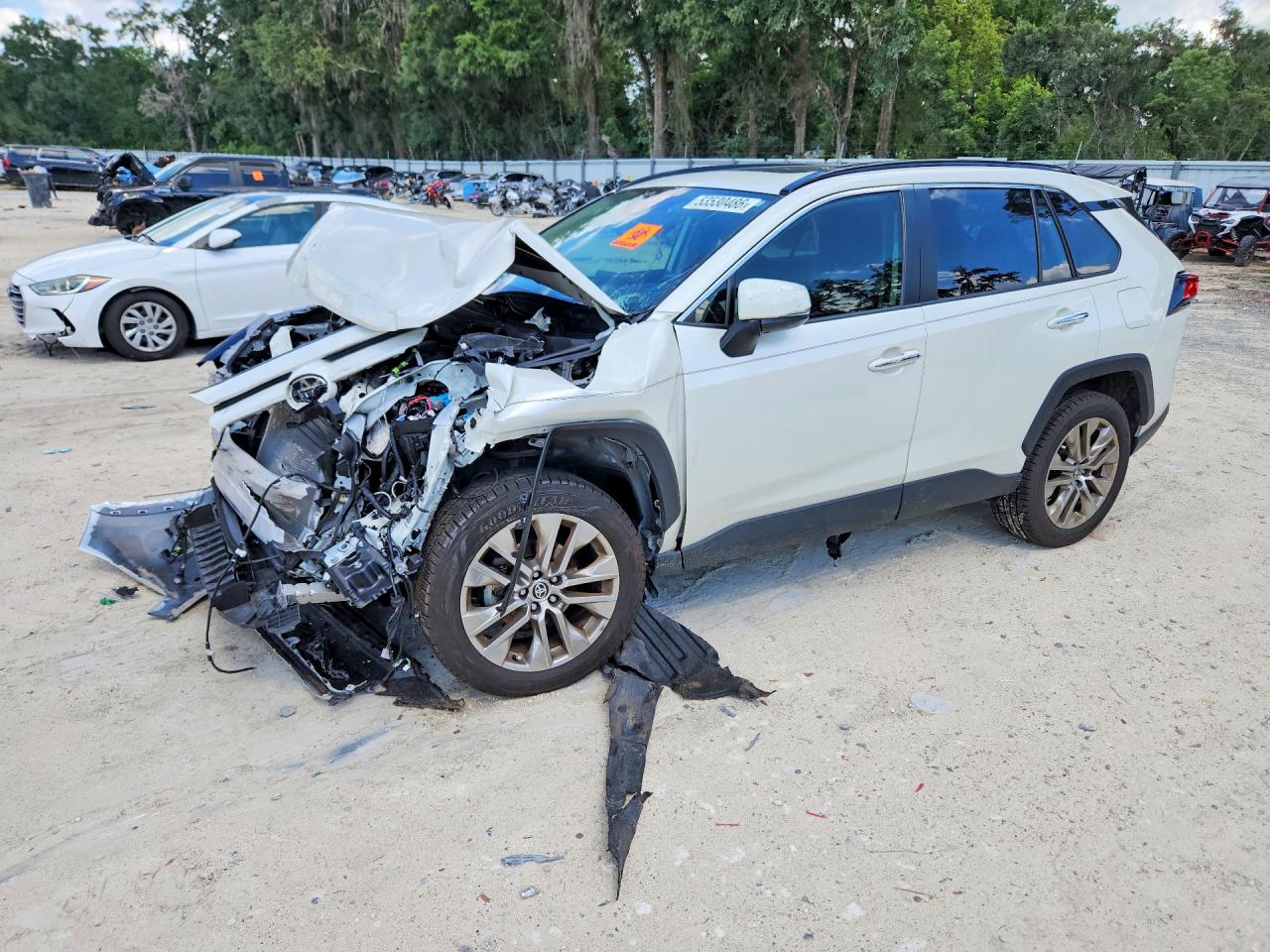 2020 TOYOTA RAV4 Limited — Front 3/4