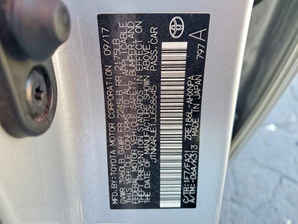 2018 TOYOTA COROLLA