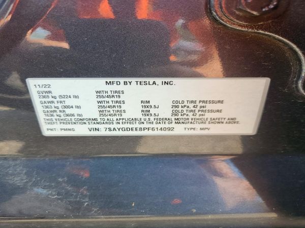 2023 TESLA MODEL Y
