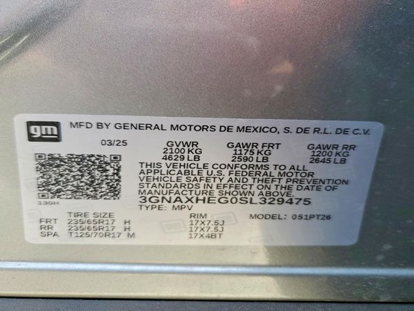 2025 CHEVROLET EQUINOX