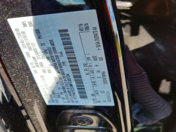2021 FORD F150