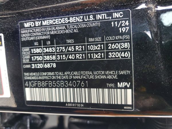 2025 MERCEDES-BENZ GLE GLE580 4MATIC