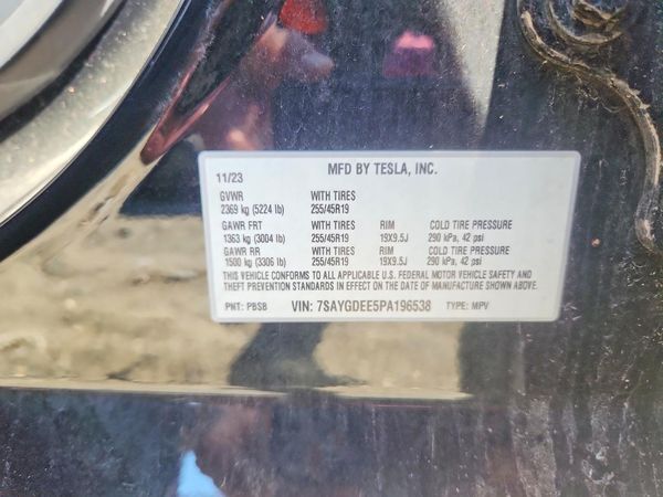 2023 TESLA MODEL Y