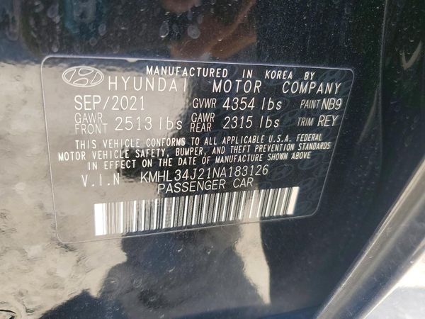 2022 HYUNDAI SONATA