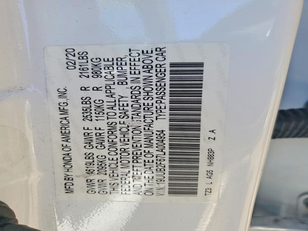 2020 ACURA TLX TECH+A / TCH+AR V6