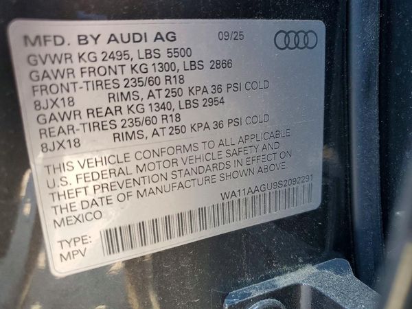 2025 AUDI Q5