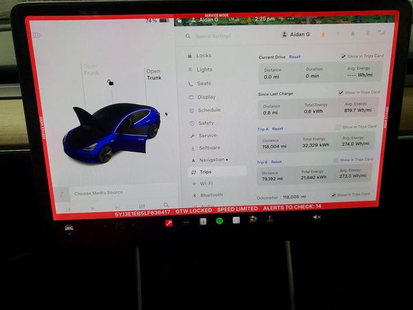 2020 TESLA MODEL 3