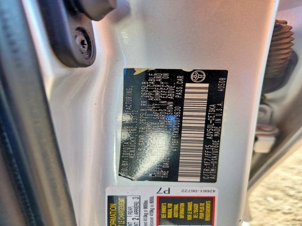 2012 TOYOTA CAMRY