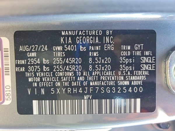 2025 KIA SORENTO