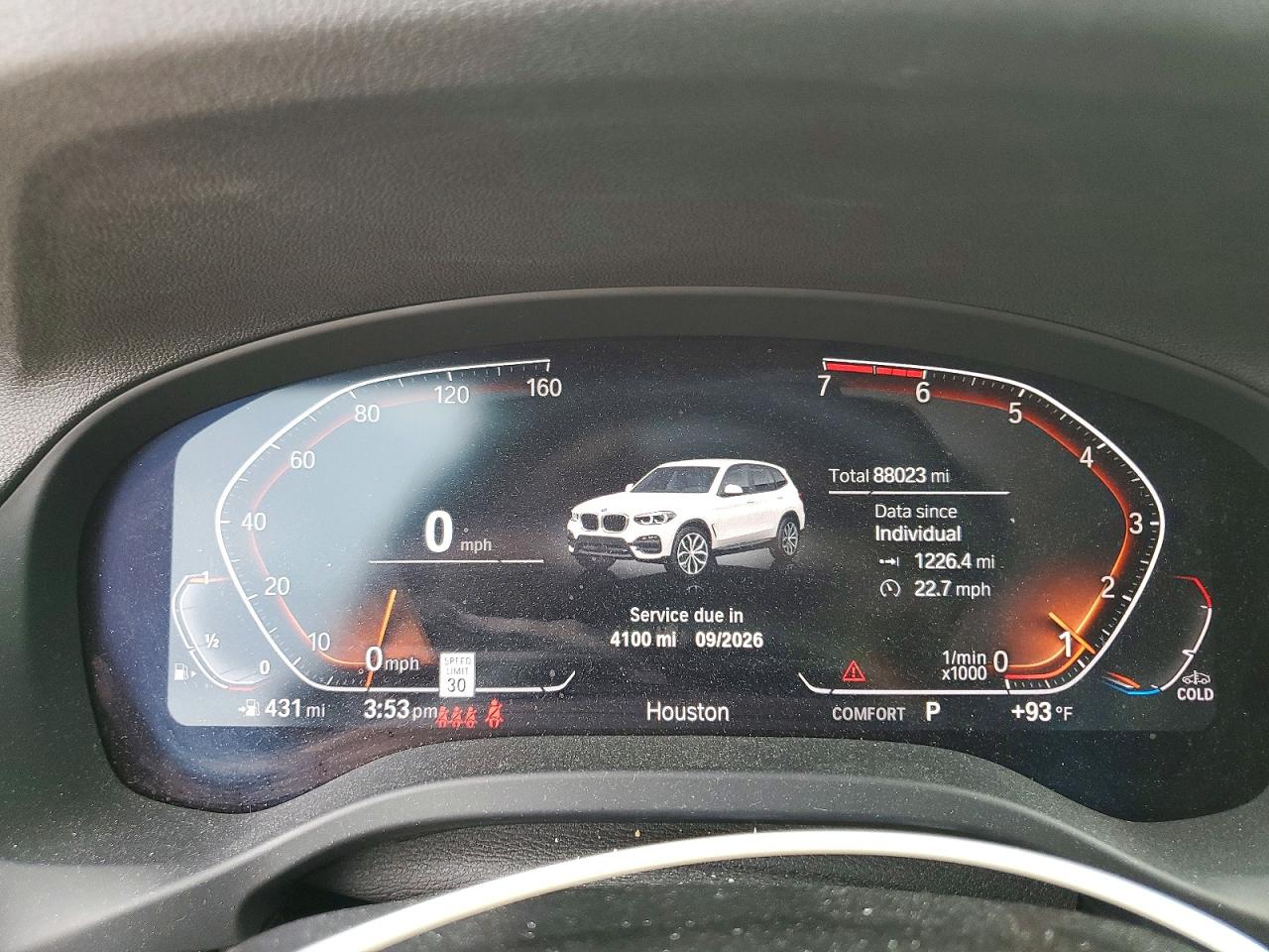 2021 BMW X3 sDrive30i