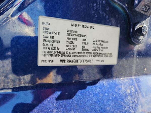 2023 TESLA MODEL Y