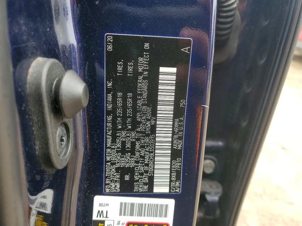 2020 TOYOTA HIGHLANDER