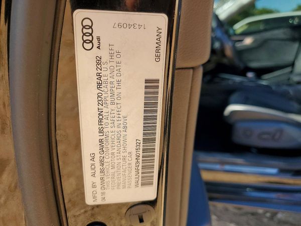 2017 AUDI A4