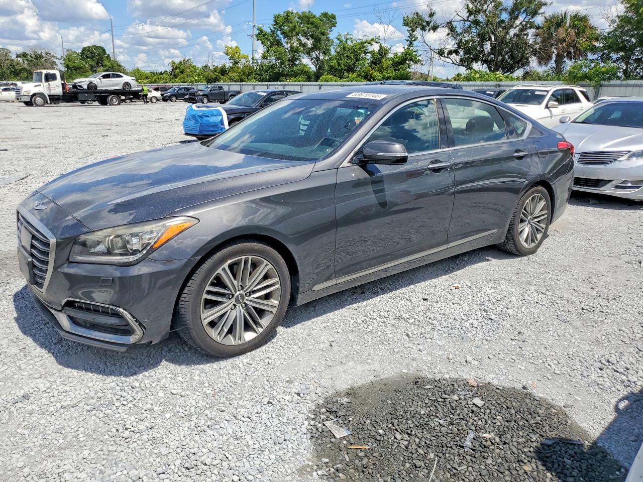 2018 GENESIS G80 — Front 3/4